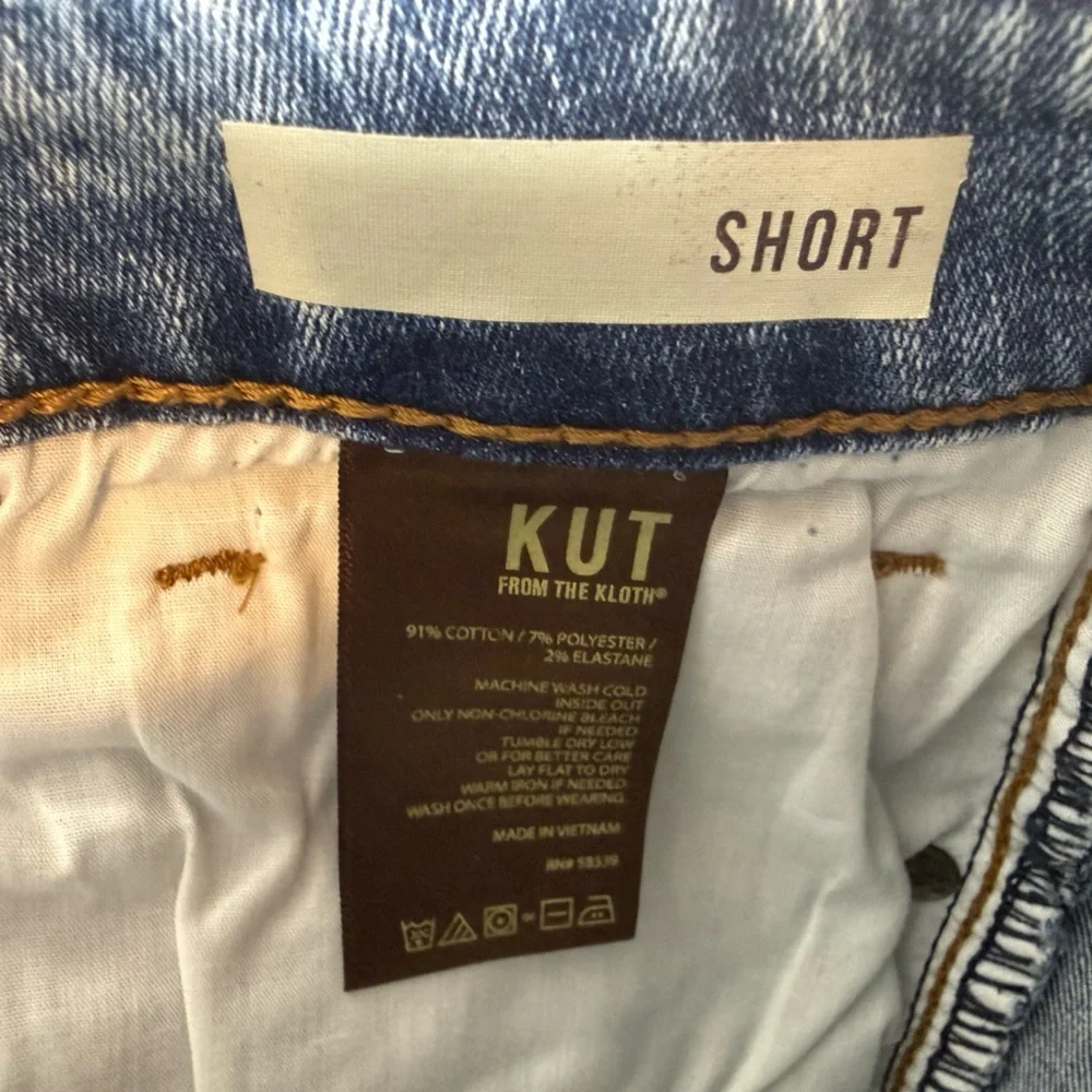 Kut From The Kloth Women’s Denim Short Jean Shorts‎ Size 6
